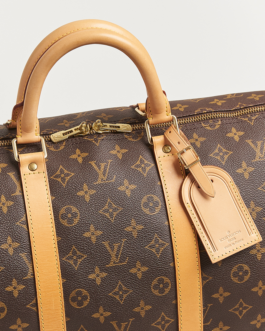 Men | Louis Vuitton Pre-Owned Keepall Bandoulière 55 Monogram  | Louis Vuitton Pre-Owned | Keepall Bandoulière 55 Monogram 