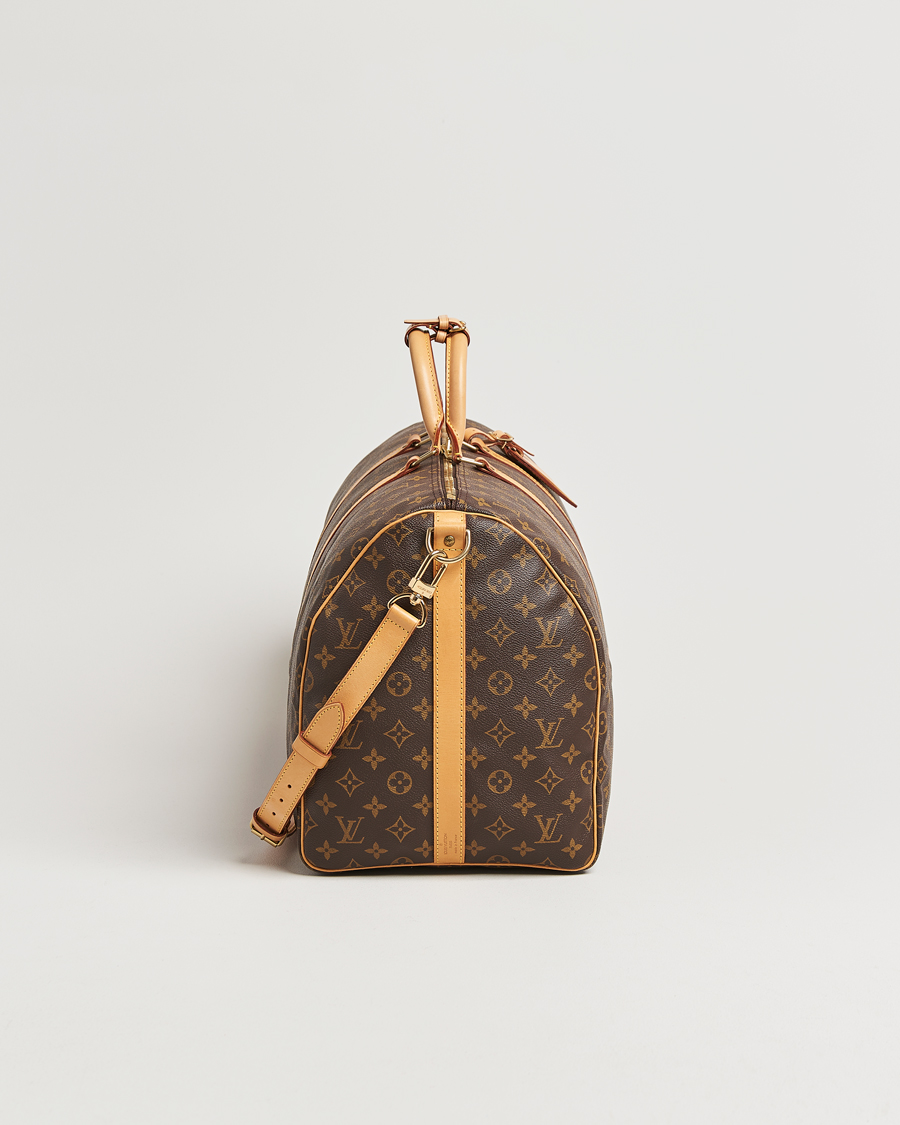 Men | Louis Vuitton Pre-Owned Keepall Bandoulière 55 Monogram  | Louis Vuitton Pre-Owned | Keepall Bandoulière 55 Monogram 