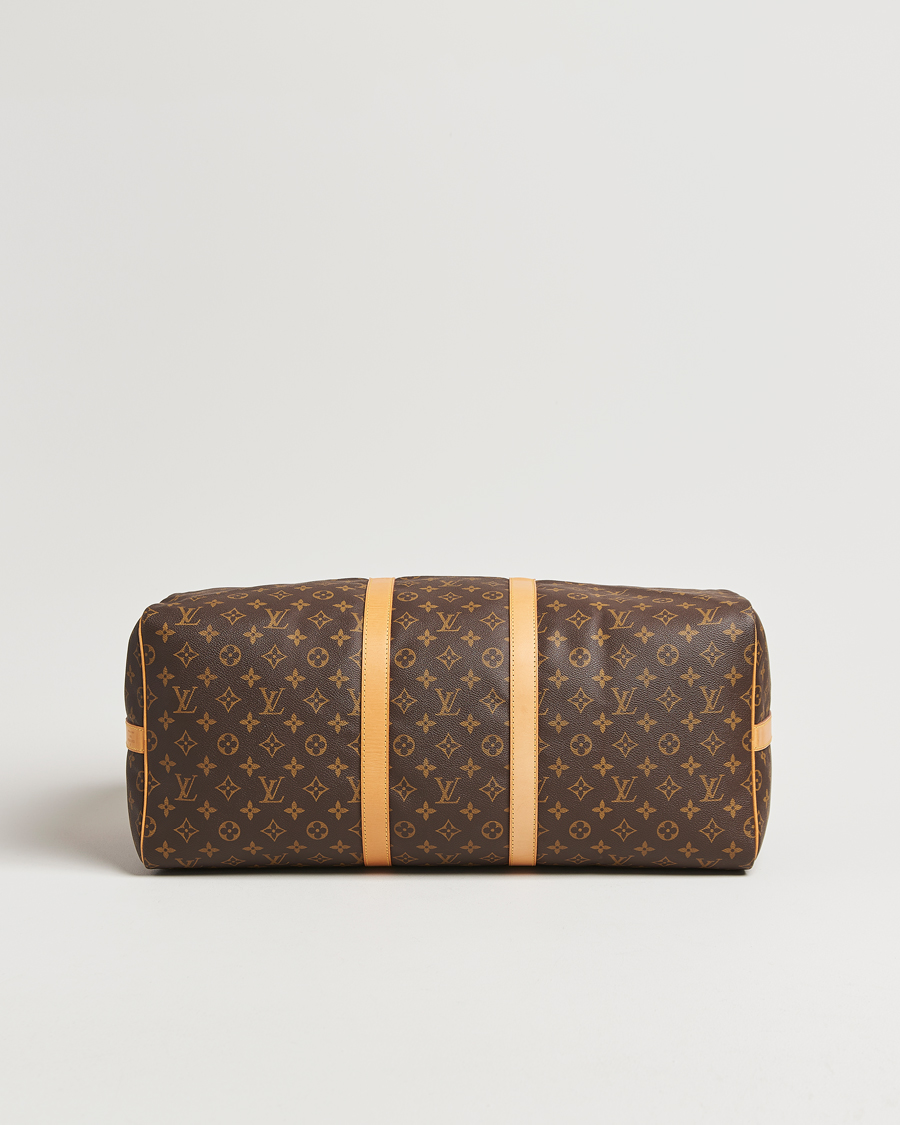 Men | Louis Vuitton Pre-Owned Keepall Bandoulière 55 Monogram  | Louis Vuitton Pre-Owned | Keepall Bandoulière 55 Monogram 