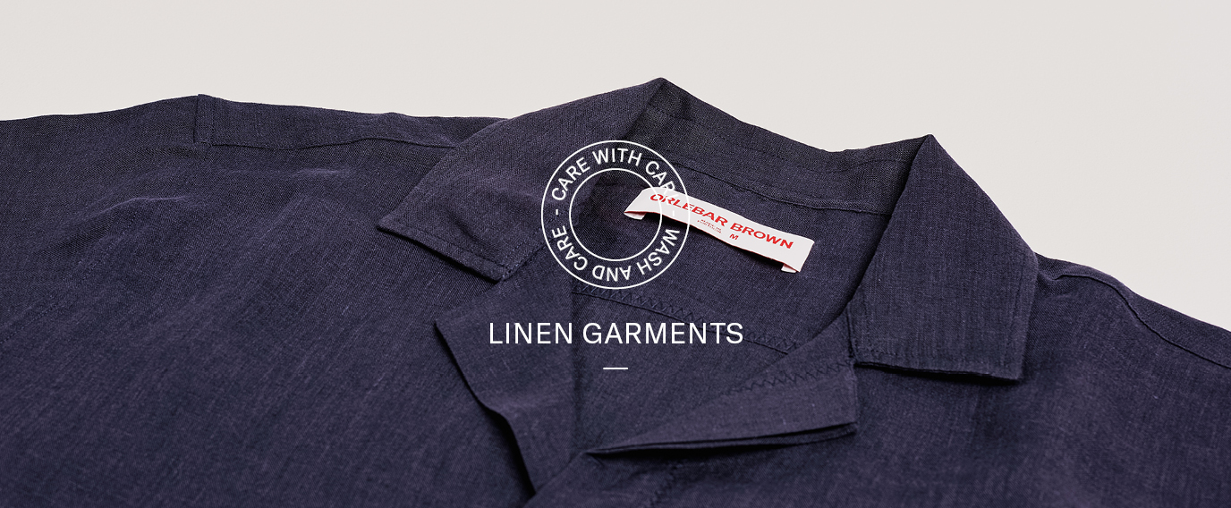 How to care for and store linen garments