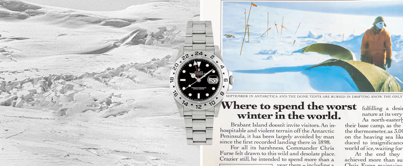 Rolex Explorer II: The obvious choice in Antarctica